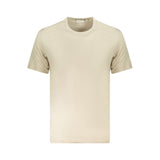 Calvin Klein Beige Cotton Men T-Shirt