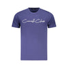 Cavalli Class Blue Cotton Men T-Shirt