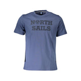 North Sails North Sails Blue Cotton Men T-Shirt (Italian Size MEN: L, nan: nan, nan: nan)