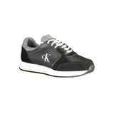 Calvin Klein Black Leather Men Sneaker