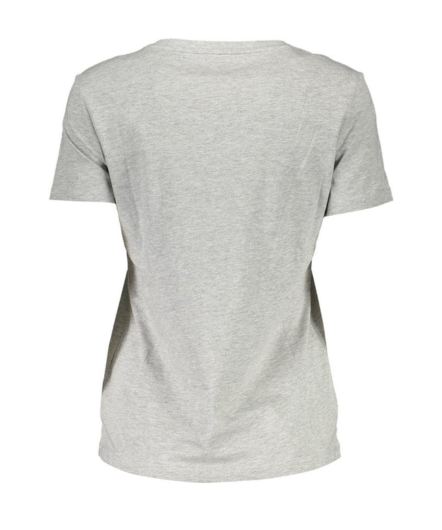 Guess Jeans Gray Cotton Women T-Shirt