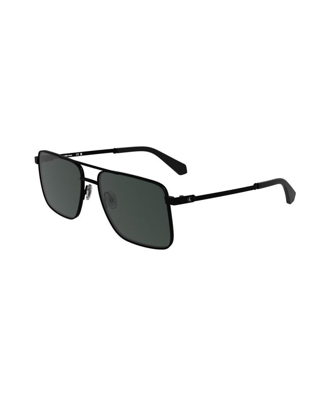 Calvin Klein Black Metal Men Sunglass