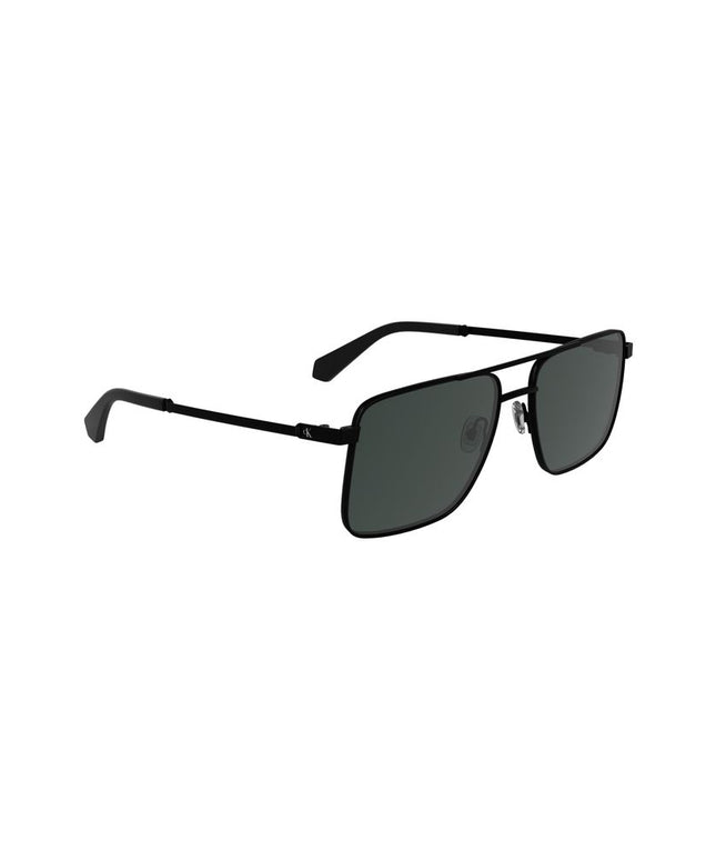 Calvin Klein Black Metal Men Sunglass