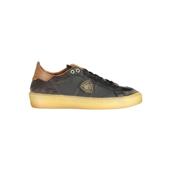 Blauer Leather Logo Outfito.ae