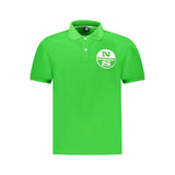 North Sails Green Cotton Men Polo Shirt
