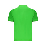 North Sails Green Cotton Men Polo Shirt