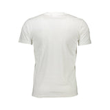 Sergio Tacchini White Cotton Men T-Shirt
