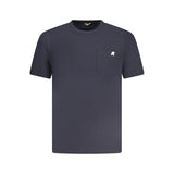 K-WAY K-WAY Blue Cotton T-Shirt (Italian Size MEN: S, nan: nan, nan: nan)