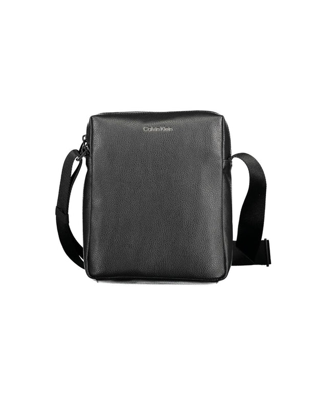 Calvin Klein Black Polyester Men Shoulder Bag
