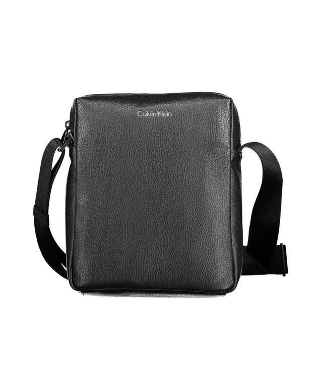 Calvin Klein Black Polyester Men Shoulder Bag