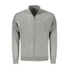 Norway 1963 Brown Polyester Mens Cardigan