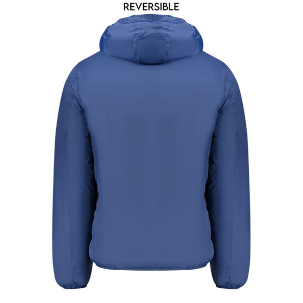 Norway 1963 Blue Polyamide Men's Reversible Jacket