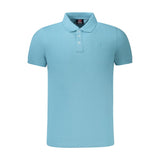 Norway 1963 Light Blue Cotton Men Polo Shirt