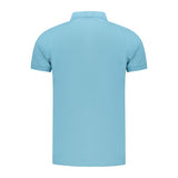 Norway 1963 Light Blue Cotton Men Polo Shirt