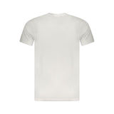 Cavalli Class White Cotton Men T-Shirt
