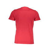 Cavalli Class Red Cotton Men TShirt