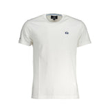 La Martina La Martina White Cotton Men T-Shirt (Italian Size MEN: M, nan: nan, nan: nan)