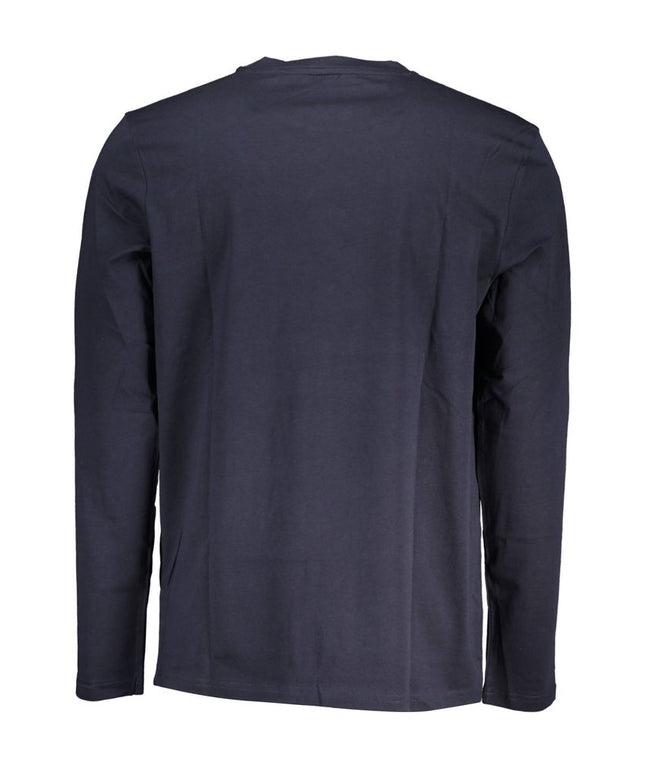 Hugo Boss Blue Cotton Men T-Shirt