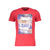 Cavalli Class Red Cotton Men T-Shirt