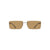 Calvin Klein Beige Metal Women Sunglass