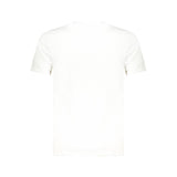 Cavalli Class White Cotton Men T-Shirt
