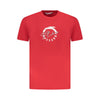 Trussardi Red Cotton Men T-Shirt