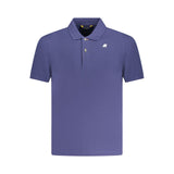K-WAY K-WAY Blue Cotton Polo Shirt (Italian Size MEN: S, nan: nan, nan: nan)