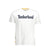 Timberland White Cotton Men T-Shirt