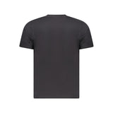 North Sails Black Cotton Men T-Shirt