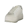 Calvin Klein White Leather Women Sneaker
