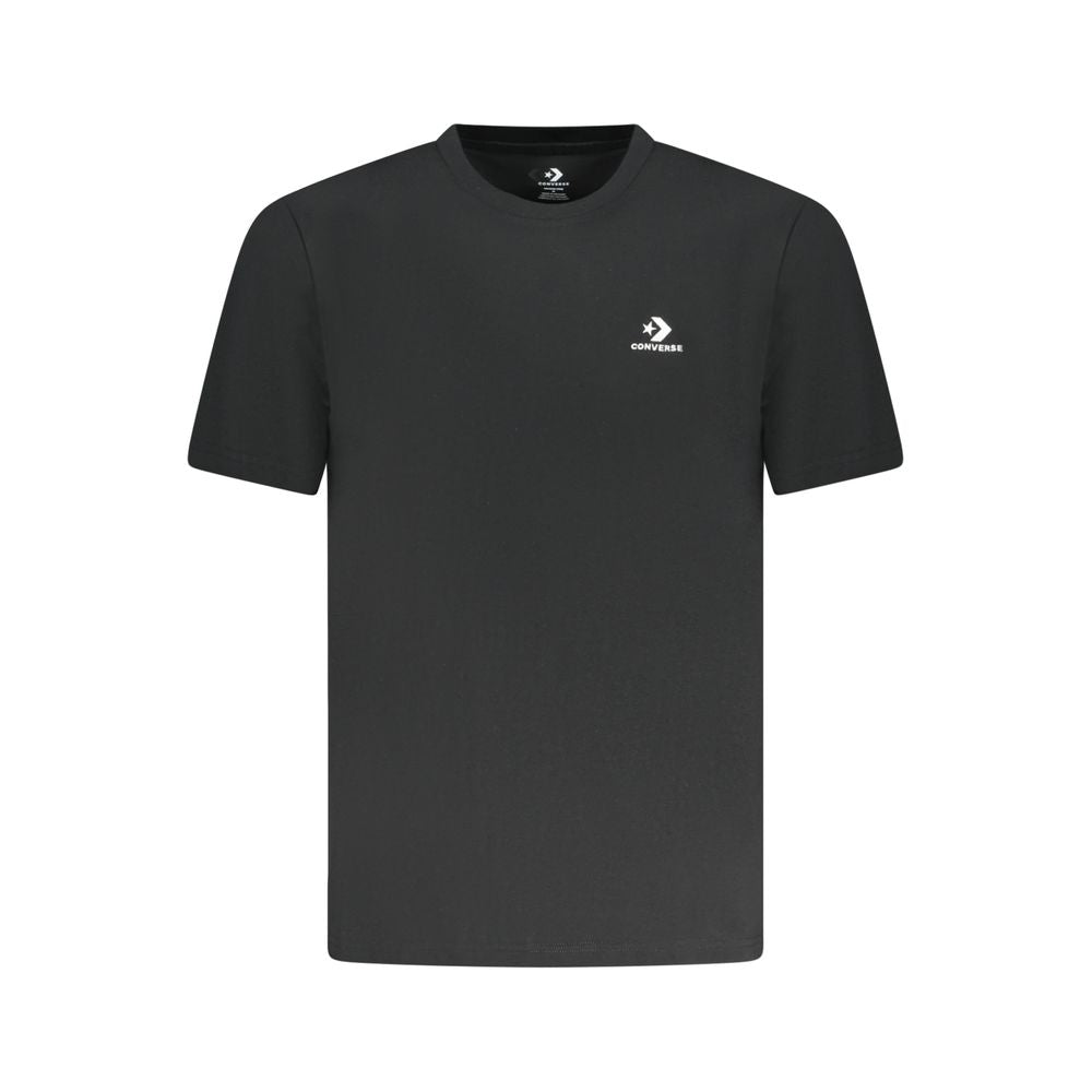 Converse Converse Black Cotton Men T-Shirt (Italian Size MEN: S, nan: nan, nan: nan)