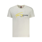 Tommy Hilfiger Tommy Hilfiger White Cotton Men T-Shirt (Italian Size MEN: S, nan: nan, nan: nan)