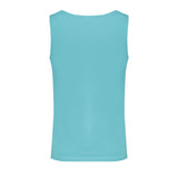 Norway 1963 Blue Cotton Men's Tank Top