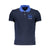 La Martina Blue Cotton Mens Polo Shirt