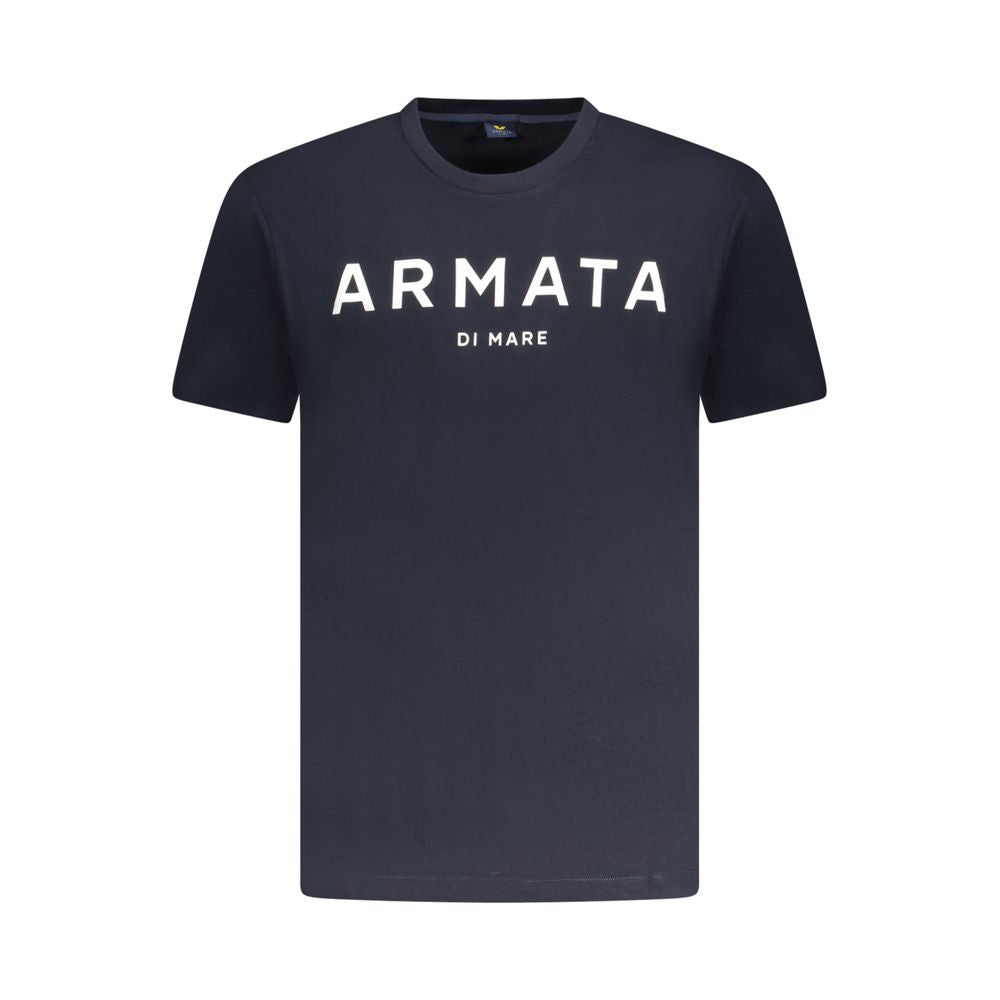 Armata Di Mare Armata Di Mare Blue Cotton Men T-Shirt (Italian Size MEN: S, nan: nan, nan: nan)