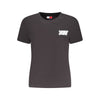 Tommy Hilfiger Black Cotton Women T-Shirt