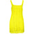 Desigual Yellow Polyester Women Sleeveless Dress
