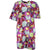 Cavalli Class Purple Cotton Dress