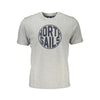 North Sails Brown Cotton Men T-Shirt