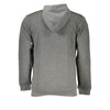 Sergio Tacchini Brown Cotton Men Sweater with Hood
