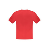 North Sails Red Cotton Men T-Shirt