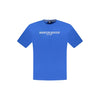North Sails Blue Cotton Men T-Shirt