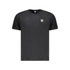 North Sails Black Cotton Men T-Shirt