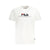 Fila White Cotton Unisex T-Shirt