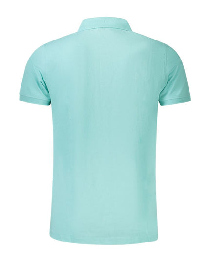 Norway 1963 Light Blue Cotton Men Polo Shirt