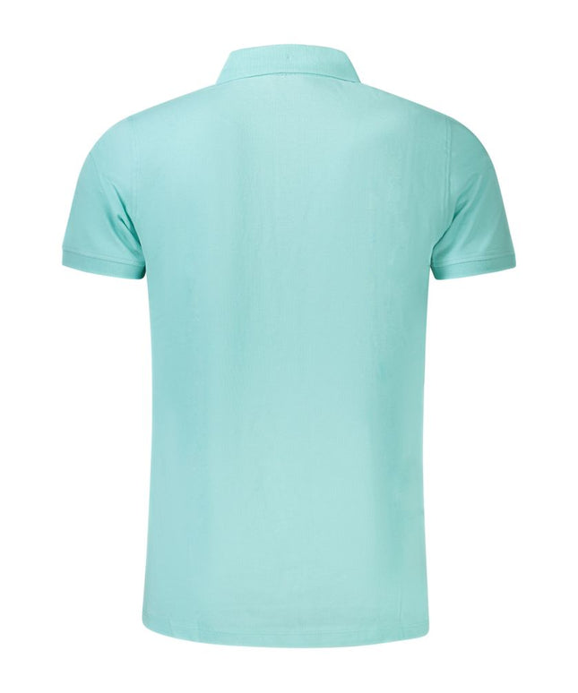 Norway 1963 Light Blue Cotton Men Polo Shirt