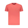Trussardi Pink Cotton Men T-Shirt