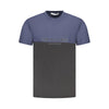 Trussardi Blue Cotton Men T-Shirt