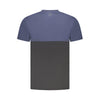 Trussardi Blue Cotton Men T-Shirt