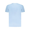 Trussardi Light Blue Cotton Men T-Shirt